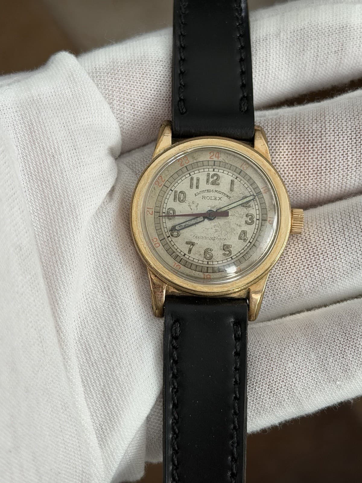 Vintage Rolex Wellington Observatory WW2 Men’s Military Watch - Image 1