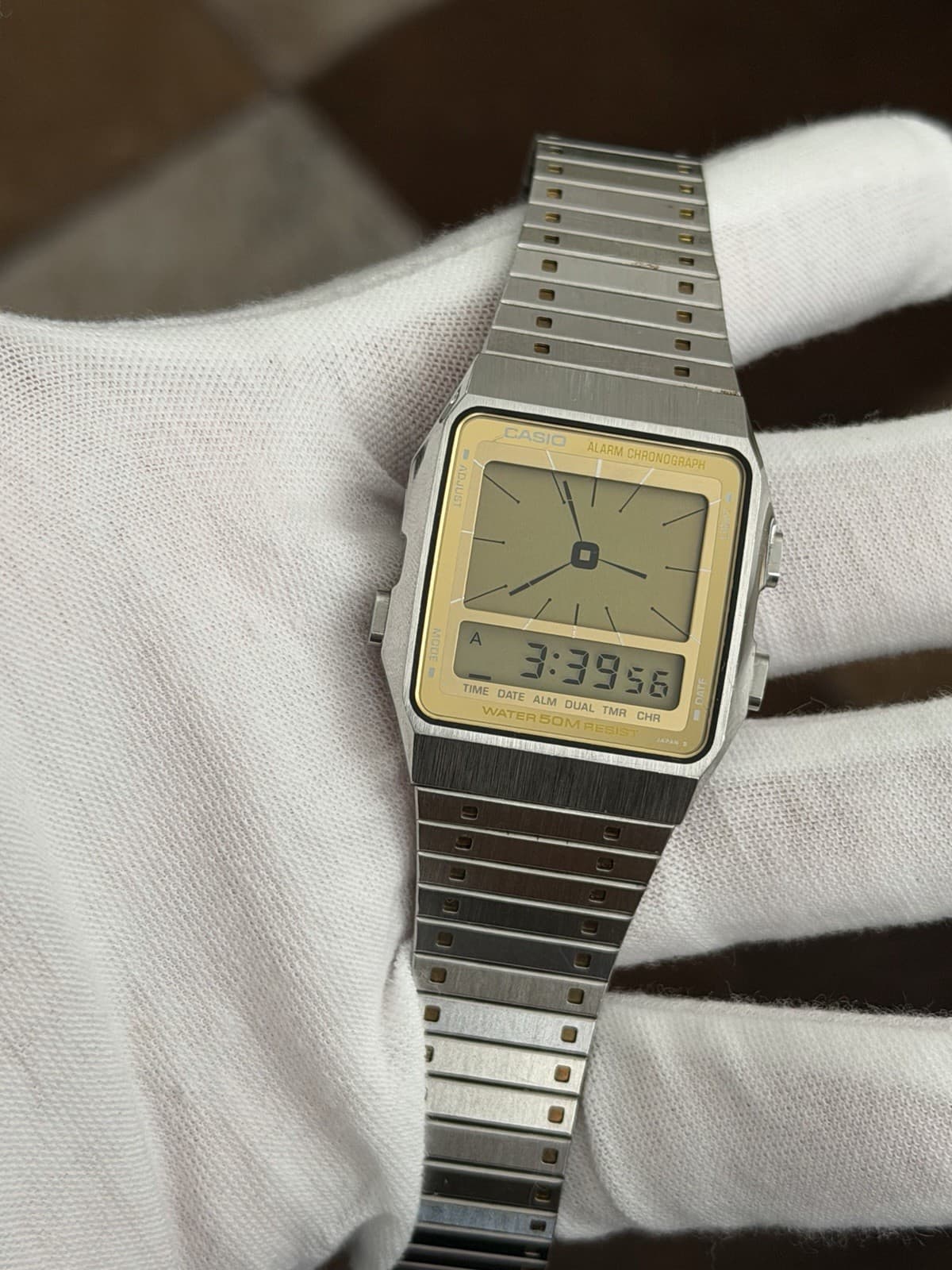 Rare Vintage Casio AE-90W Men’s Digital Alarm Chronograph Sports Watch JDM 80s