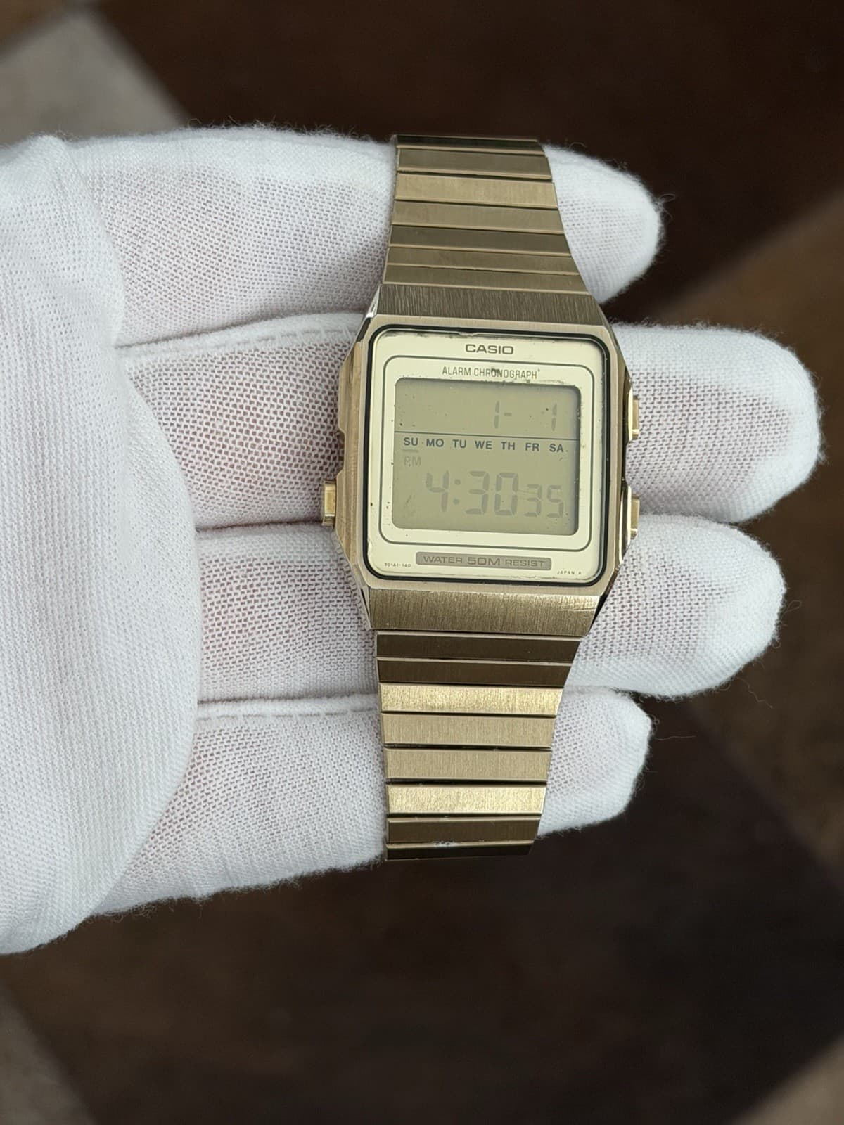 Rare Vintage Casio WS-75G Alarm Chronograph Men’s Digital Sports Watch JDM 1980s - Image 1