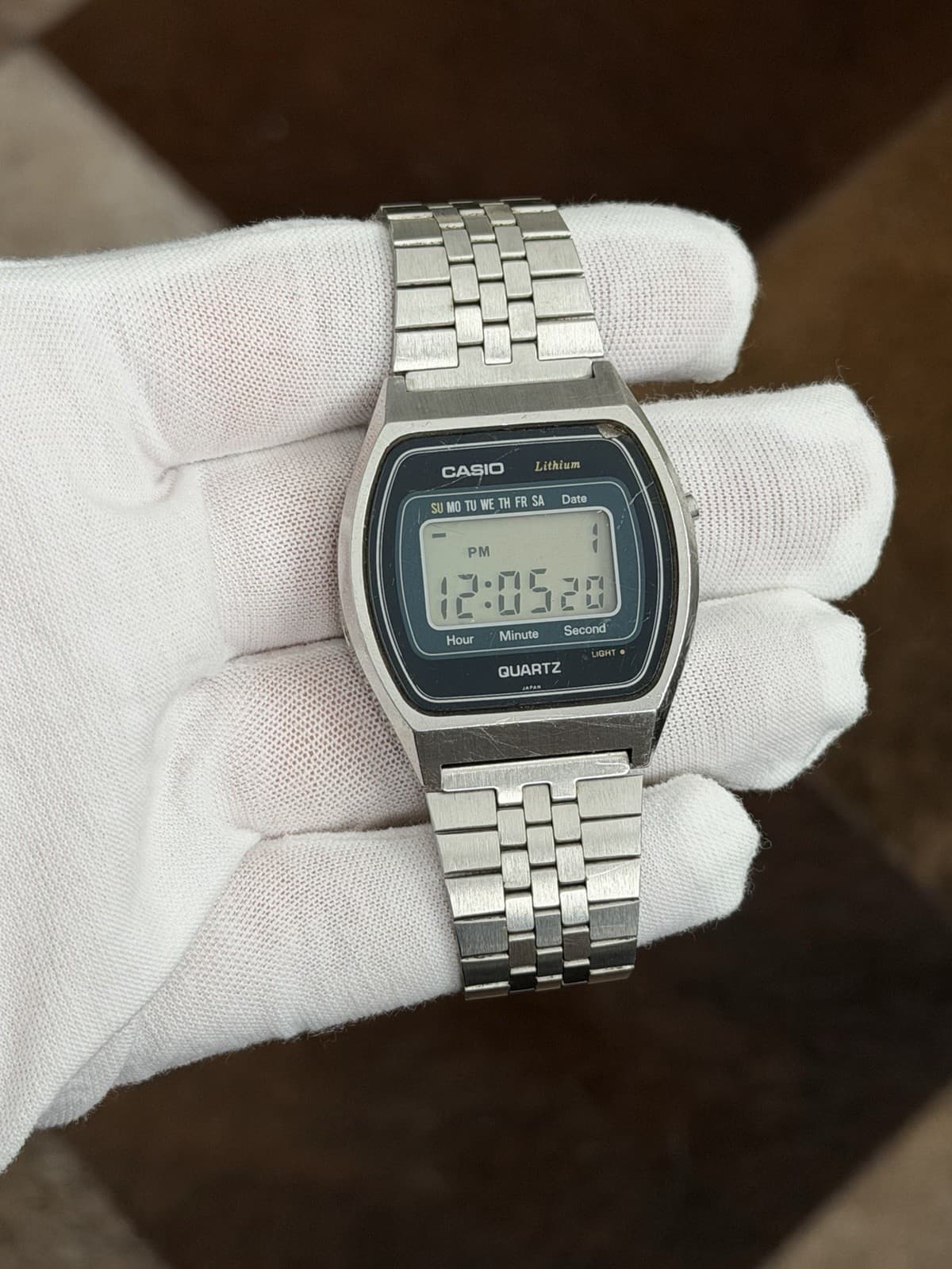 Rare Vintage Casio Quartz 111QS-34 Men’s Digital Sports Watch JDM 1970s - Image 1