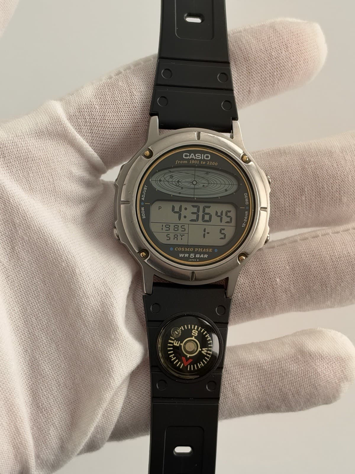 Casio Cosmo Phase CGW-90 Men’s Vintage Digital Sports Watch Module 830 JDM 1980s