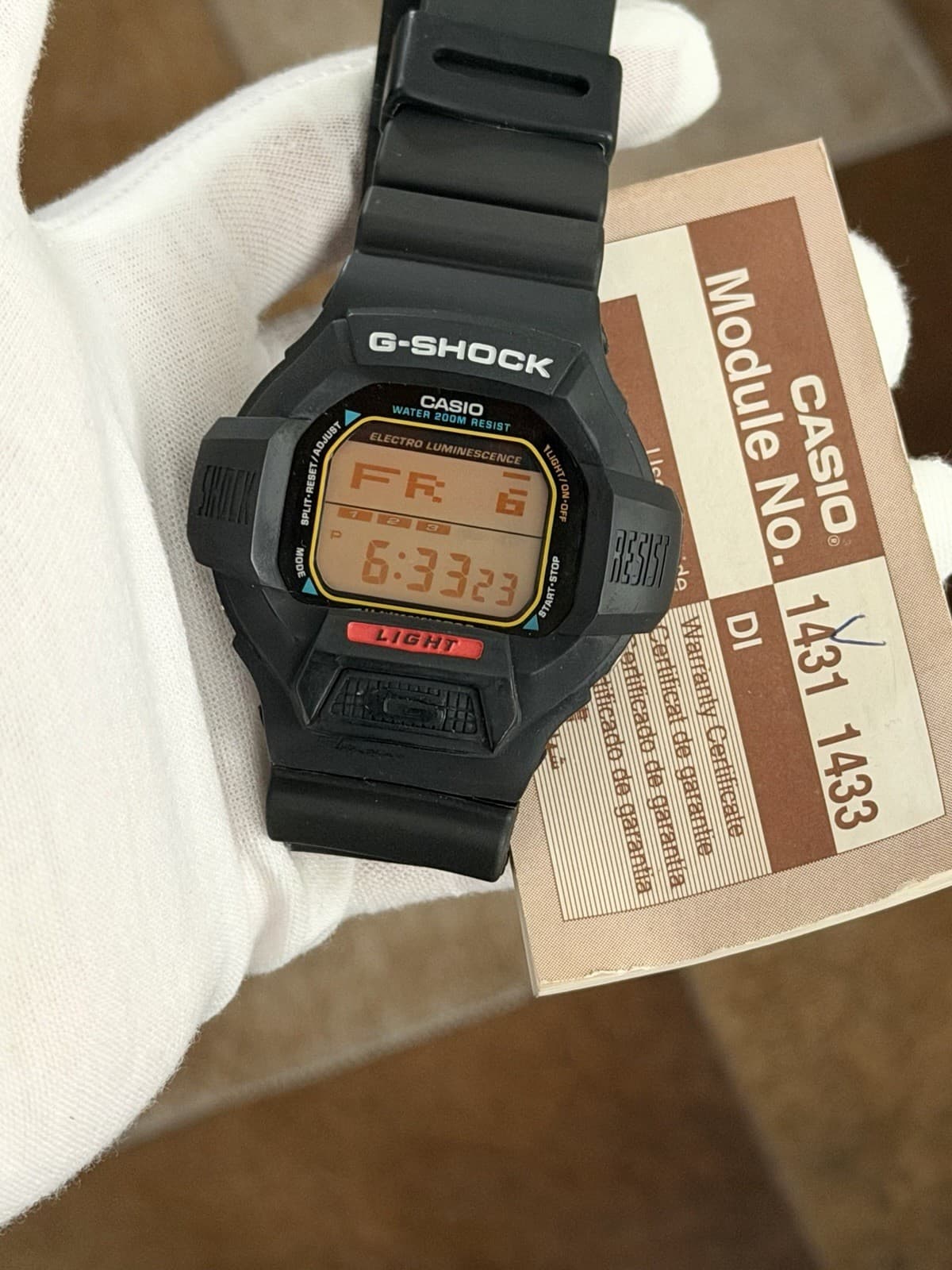 NOS Rare Vintage Casio G-Shock DW-8050 Men’s Digital Sports Watch JDM 1990s - Image 1