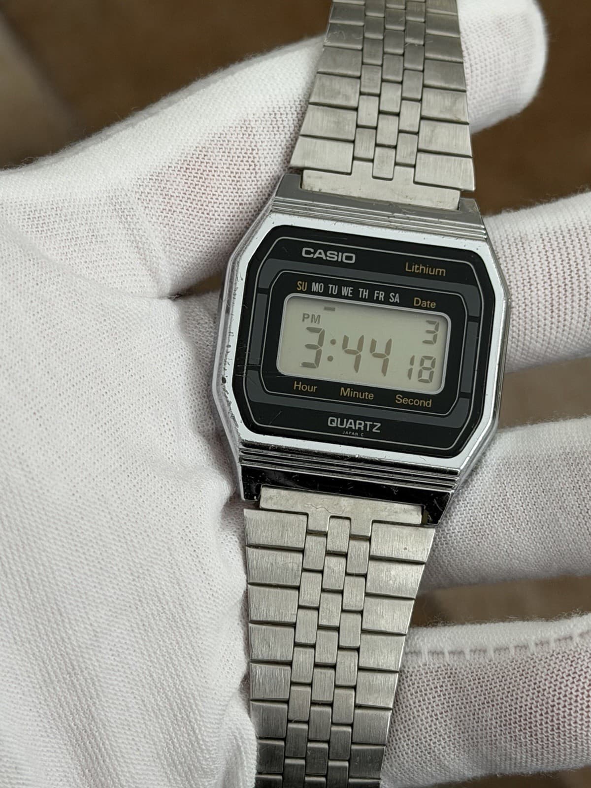 Rare Vintage Casio B817 Men’s Digital Sports Watch Module 155 JDM 1980s