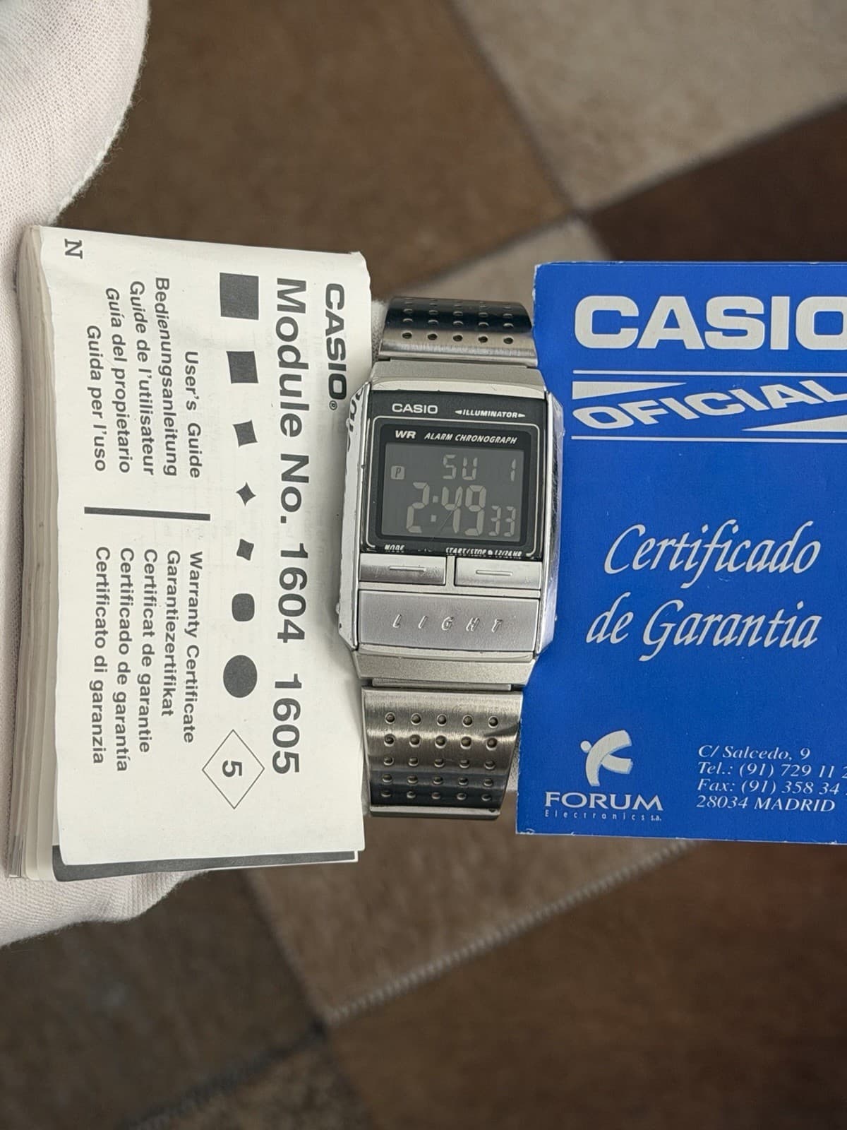Rare Vintage Casio Illuminator A200 Men’s Digital Sports Watch 1990s Module 1604 - Image 1
