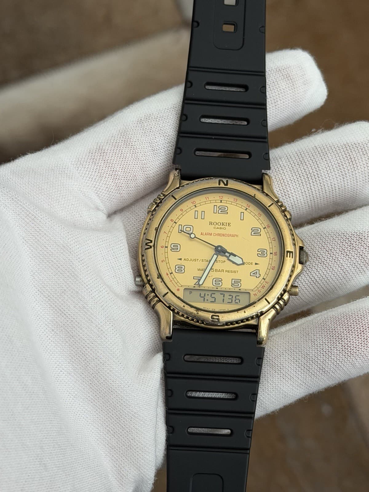 Rare Vintage Casio Rookie RKA-501 Men’s Ana-Digi Sports Watch JDM 1980s - Image 1