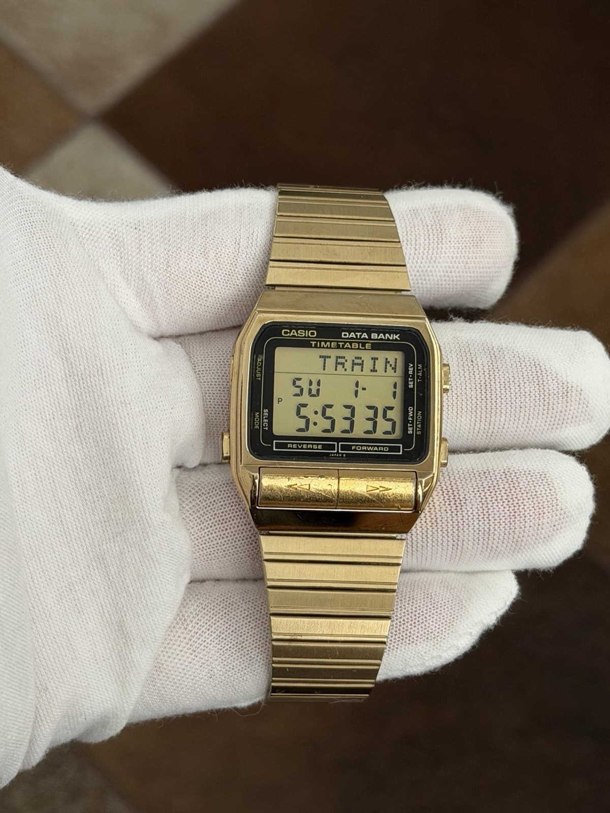 Rare Vintage Casio Data Bank Timetable DBT-700G Men’s Digital Sports Watch JDM - Image 1