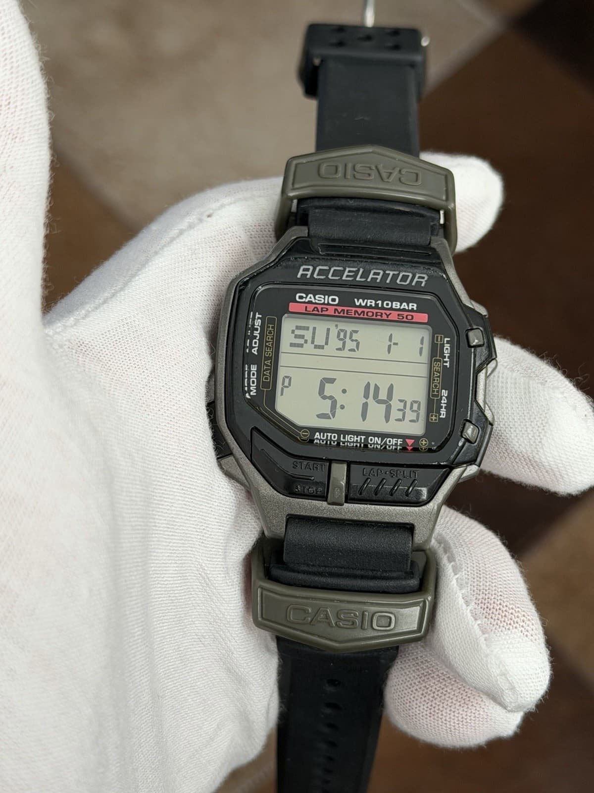 Vintage Casio Accelerator ACL-200 Men’s Digital Sports Watch Module 1531 JDM 90s - Image 1