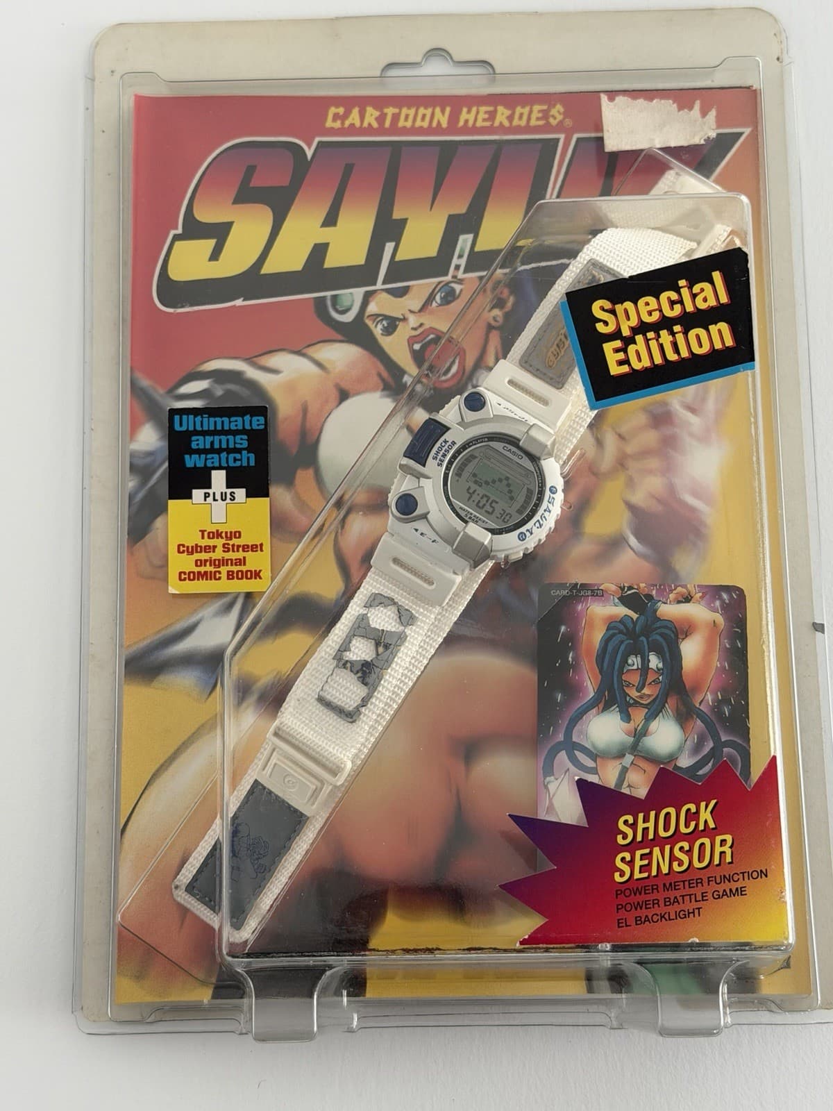 NOS Casio Cyber Max JG-310 Shock Sensor Vintage Digital Game Watch JDM 1990s