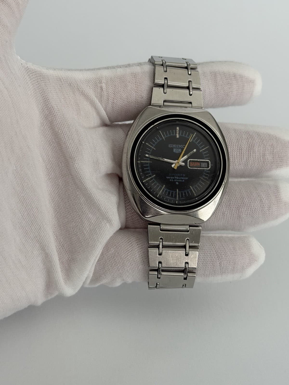 Seiko 5 Sports 6106-8560 Men’s Vintage 23J Automatic Watch JDM 1970s