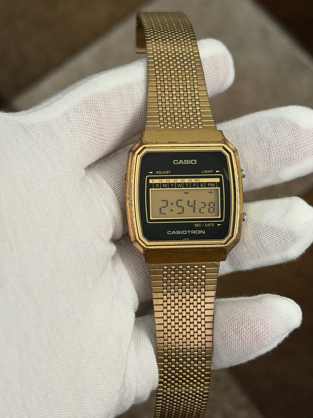 Rare Vintage Casio Casiotron 49CGS-25 Men’s Digital Sports Watch JDM 1970s - Image 1