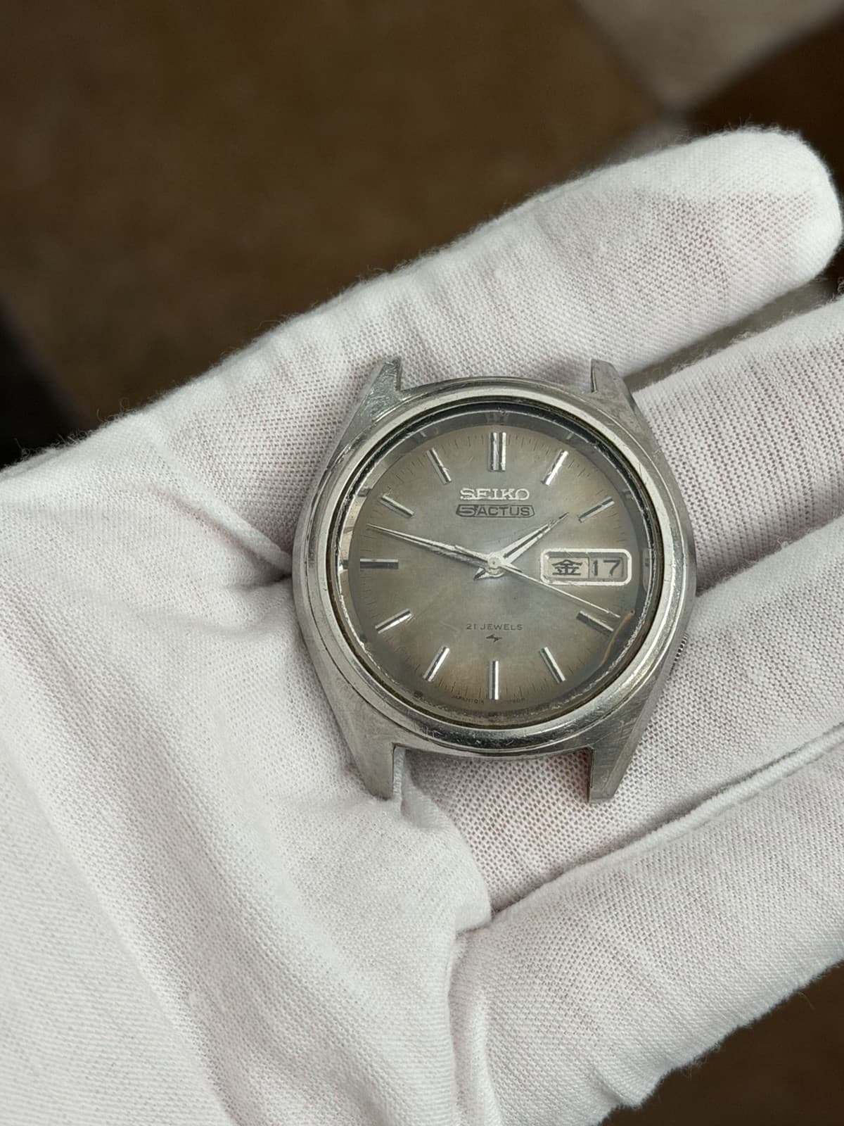 Rare Vintage Seiko 5 Actus 7019-7060 Men’s Automatic Dress Sports Watch JDM 70s