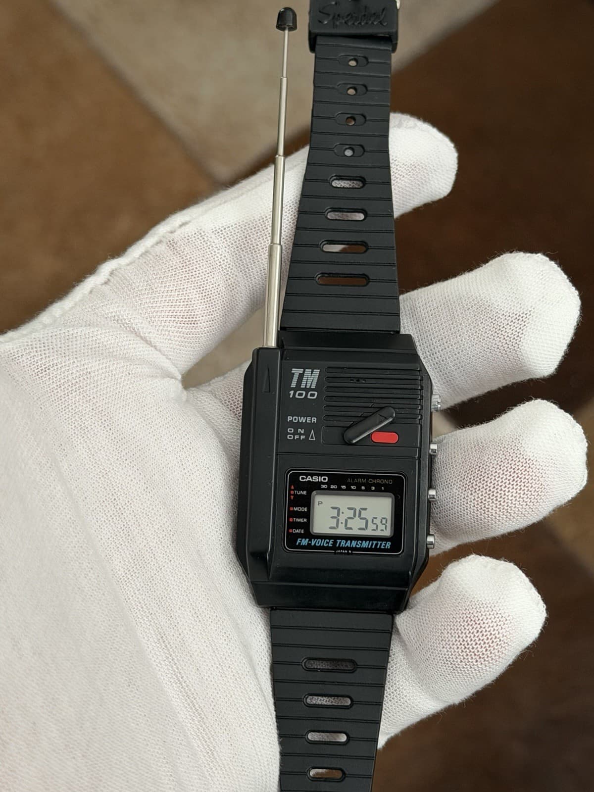 Rare Vintage Casio TM-100 Voice Transmitter Antenna Watch Module 661 JDM 1980s - Image 1