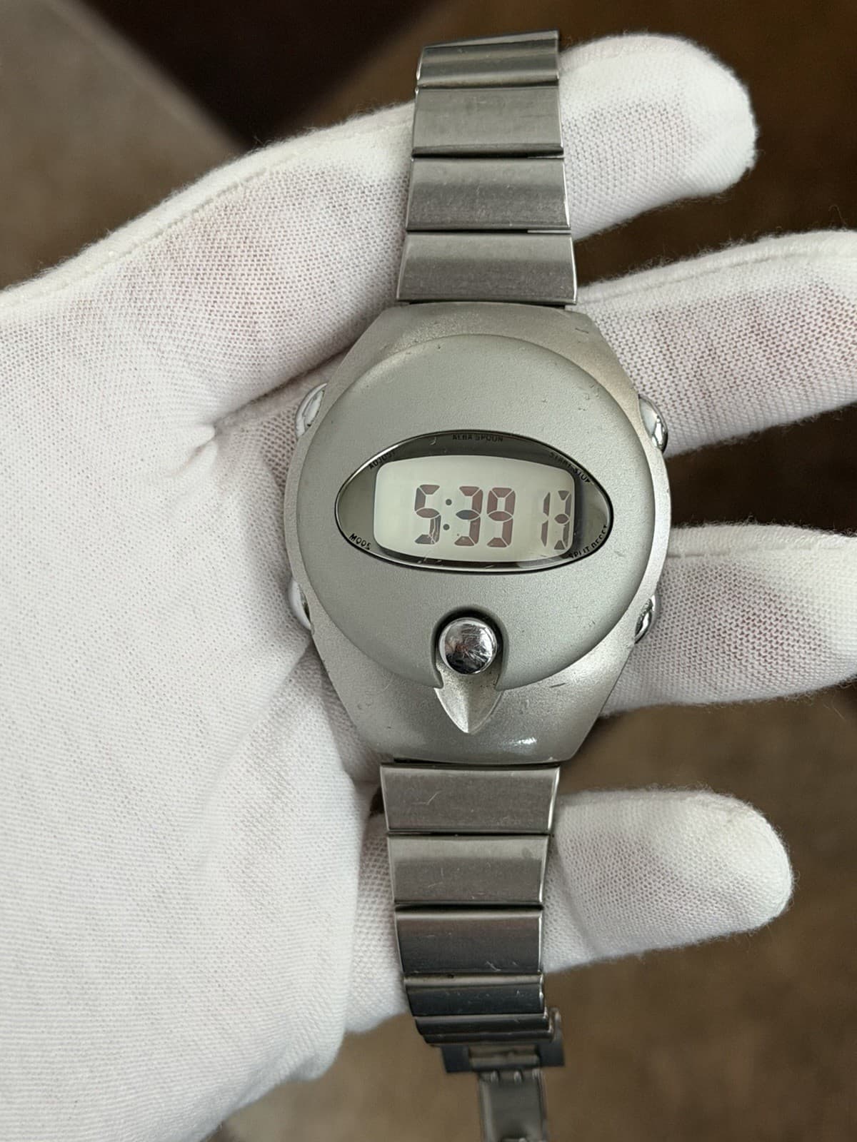 Rare Vintage Seiko Alba Spoon W626-4010 Men’s Digital Sports Watch JDM 1990s - Image 1