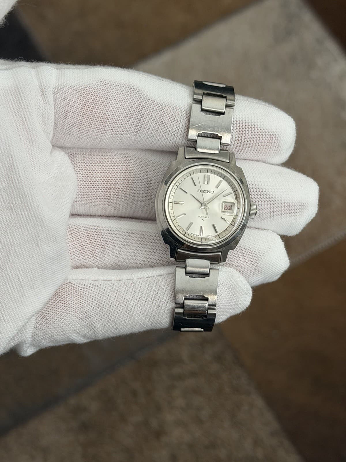 Rare Vintage Seiko Chorus 2118-0260 Ladies 21J Manual Dress Watch JDM 1960s