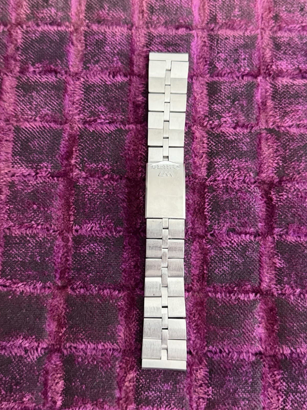 Vintage Seiko LM Lord Matic Stainless Steel Watch Band Bracelet XGB 22L 18mm JDM