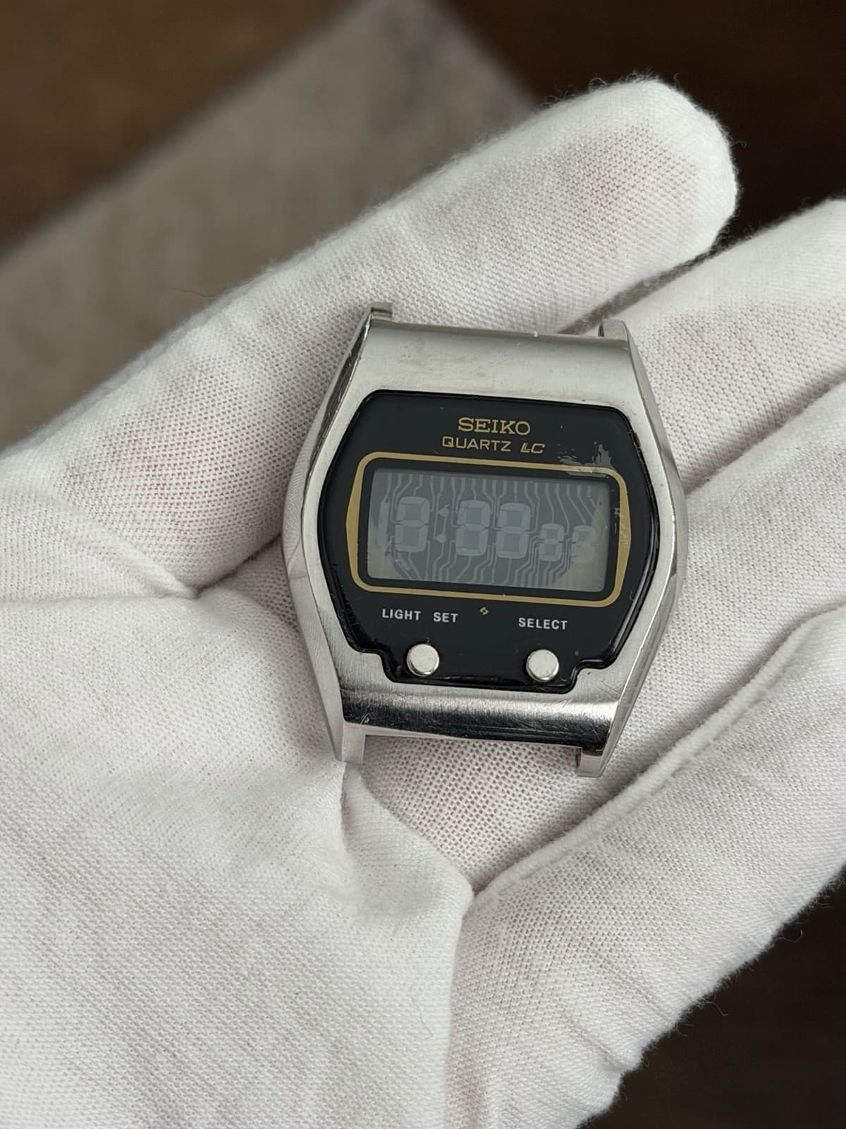 Seiko Quartz LC 0664-5000 Men’s Vintage Digital Sports Watch JDM 1970s
