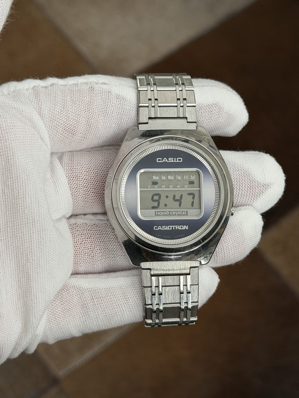 Rare Vintage Casio Casiotron 01-502 Men’s Digital Sports Watch JDM 1970s - Image 1