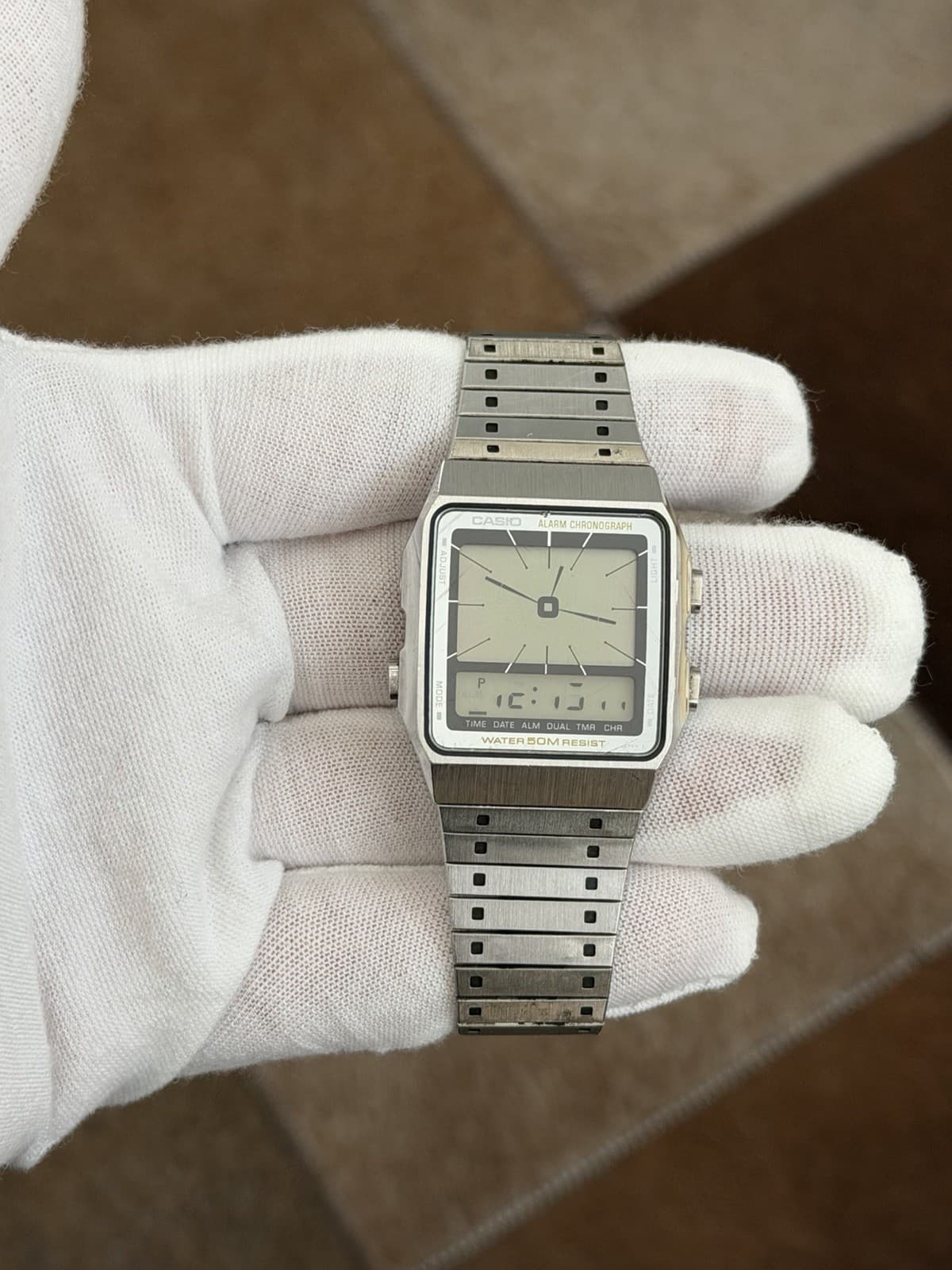 Rare Vintage Casio AE-90W Men’s Digital Alarm Chronograph Sports Watch JDM 80s - Image 1