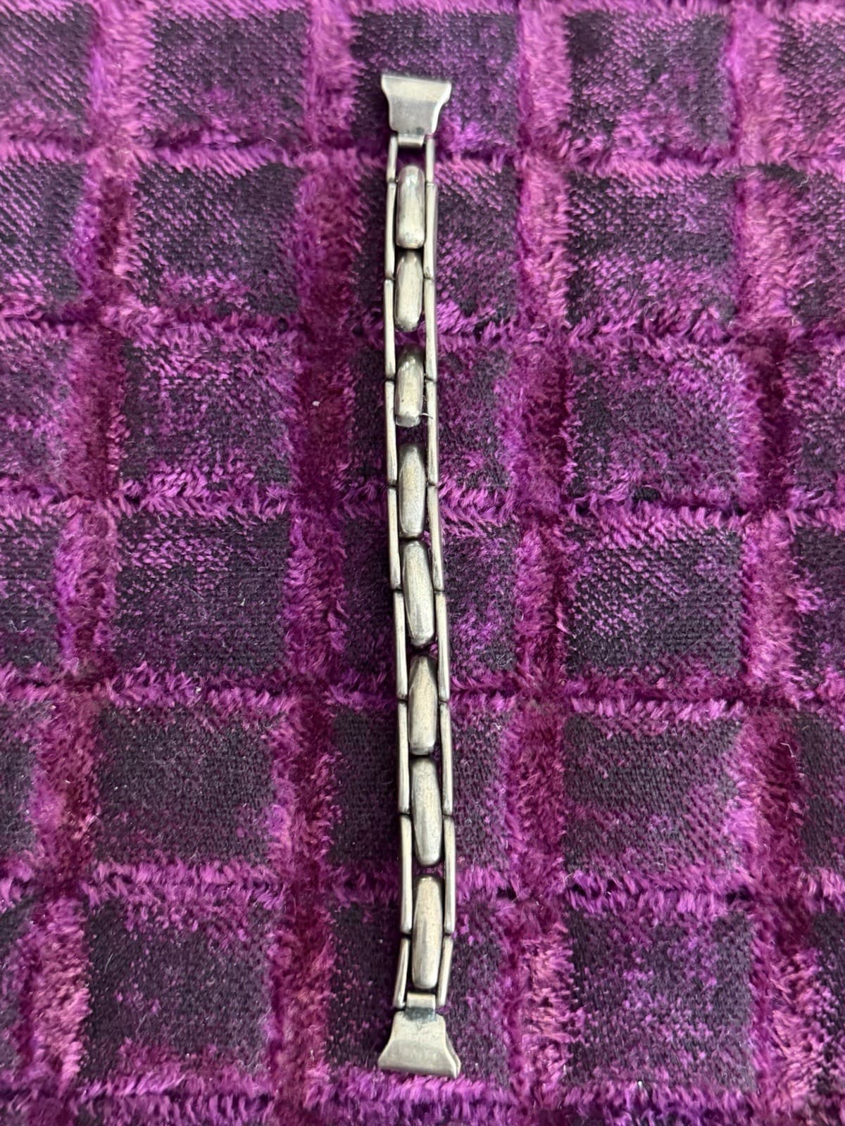 Vintage Rolex Sterling Silver Expandable Art Deco Watch Band Bracelet 1920s