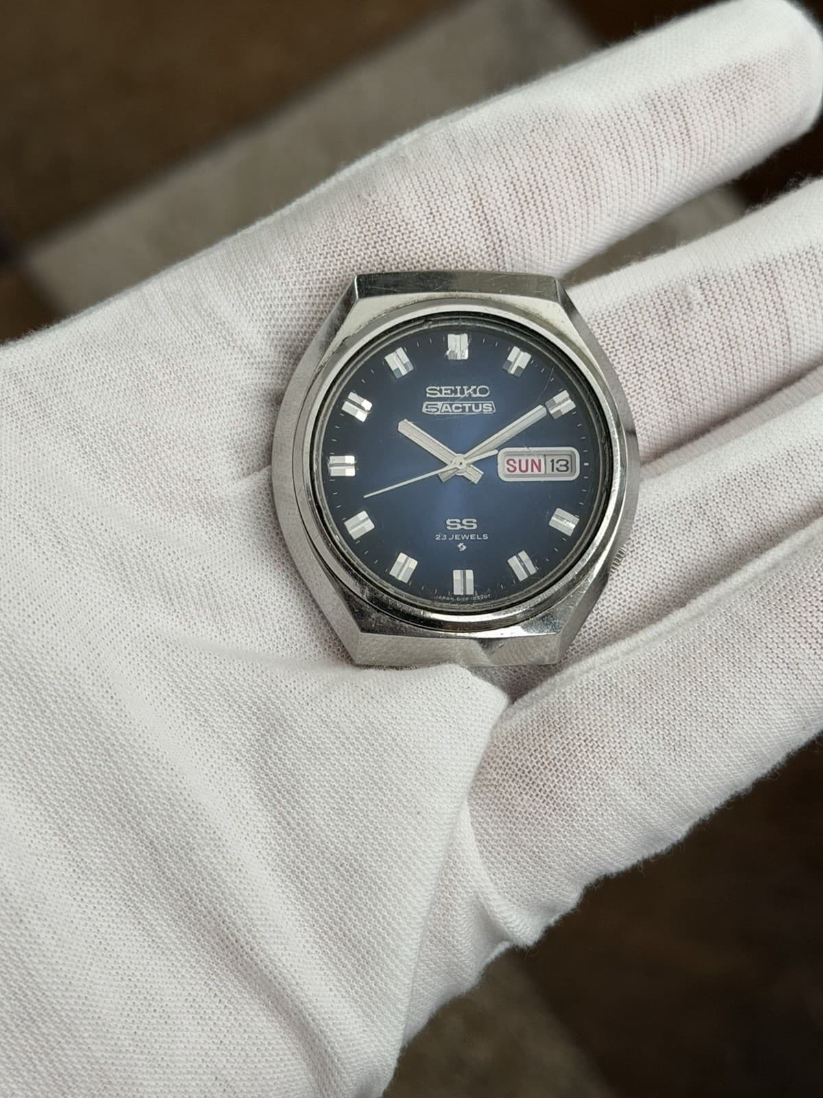 Rare Vintage Seiko 5 Actus 6106-8680 Men’s Automatic Dress Sports Watch JDM 70s