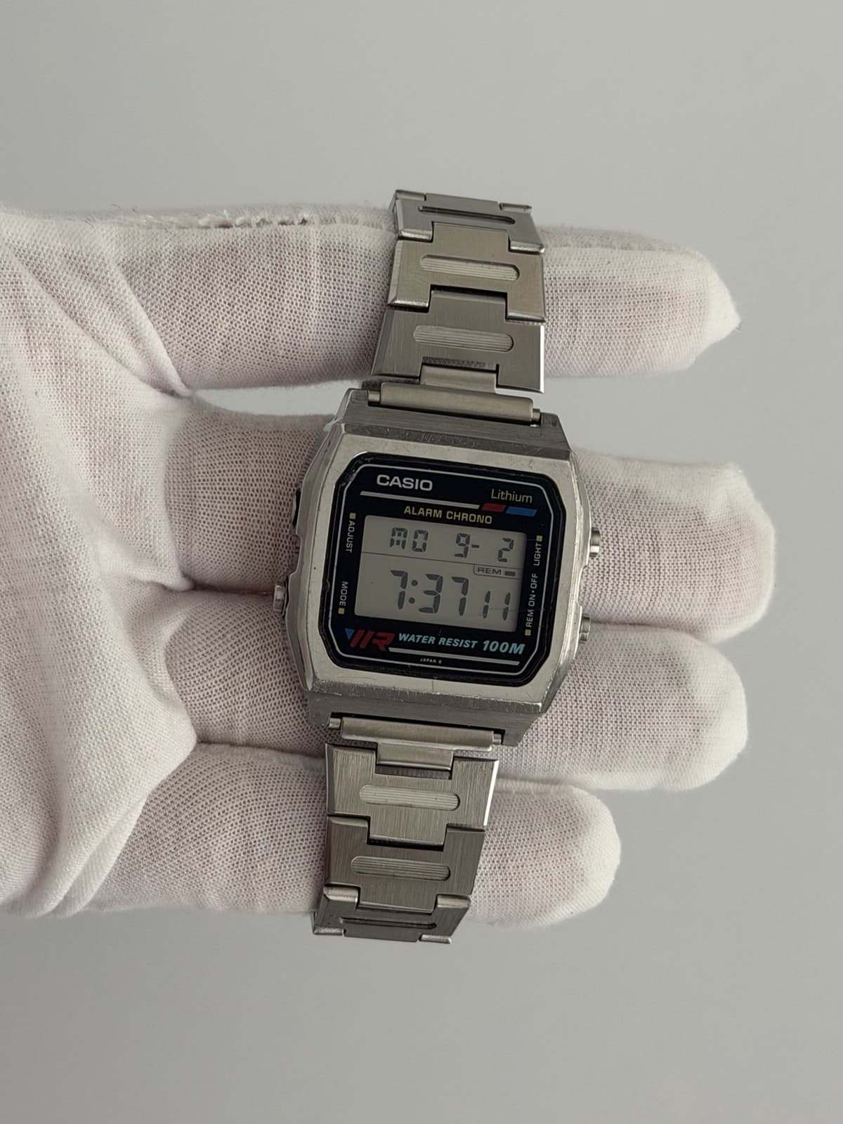 Casio Alarm Chrono W-780 Men’s Vintage Digital Sports Watch Module 549 JDM 1980s