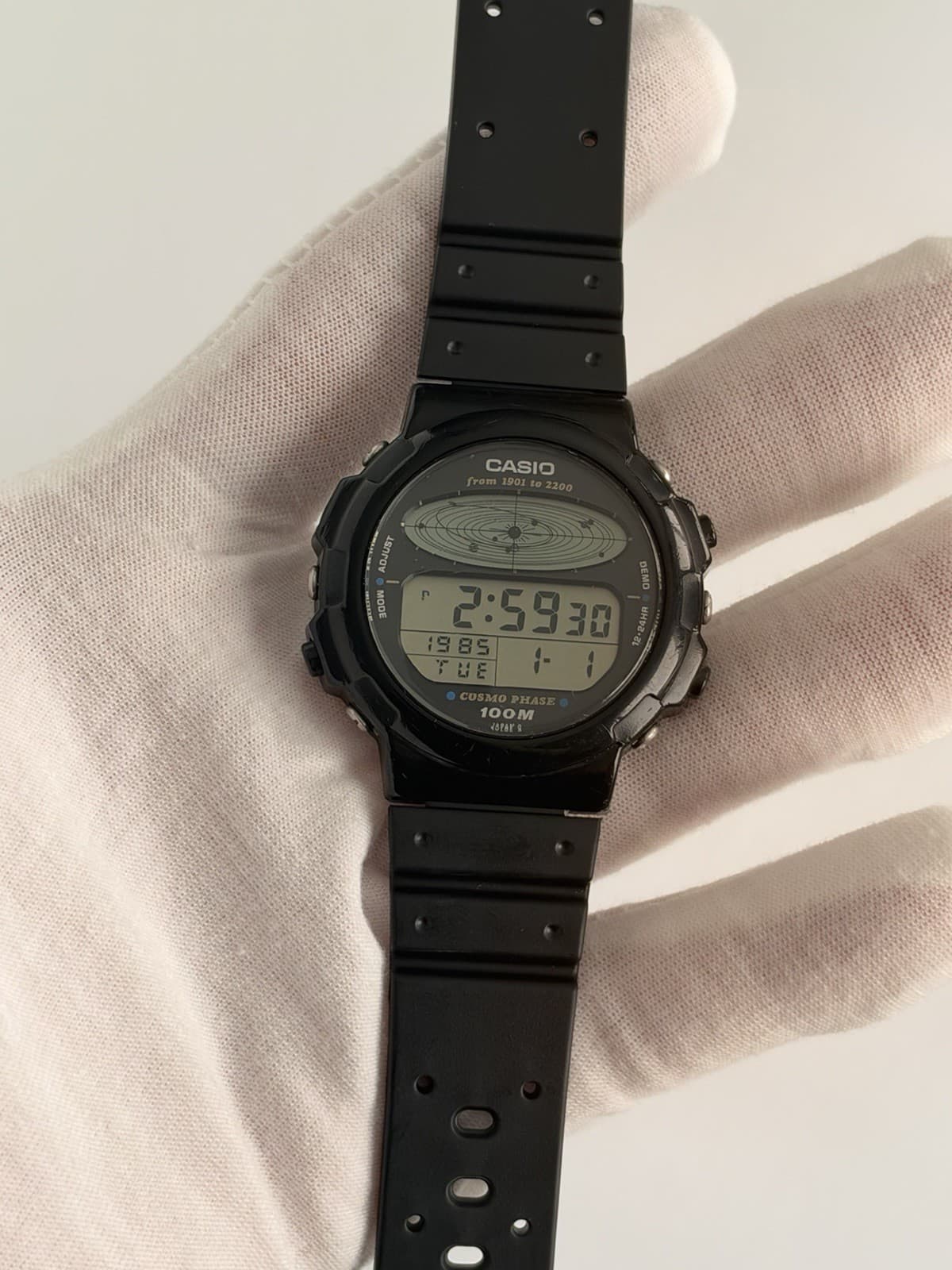 Casio Cosmo Phase CGW-50 Men’s Vintage Digital Sports Watch Module 830 JDM 1980s