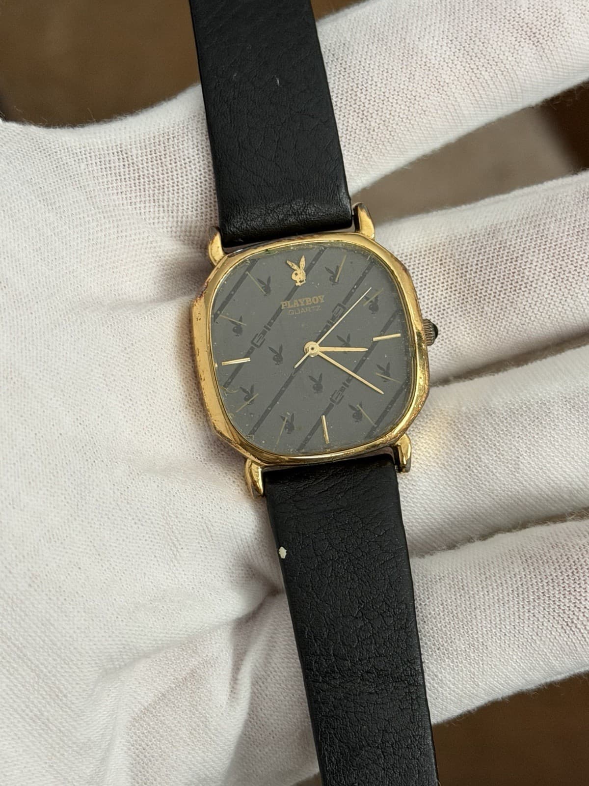 Rare Vintage Seiko x Playboy Y481-5280 Men’s Quartz Dress Watch JDM 1980s - Image 1