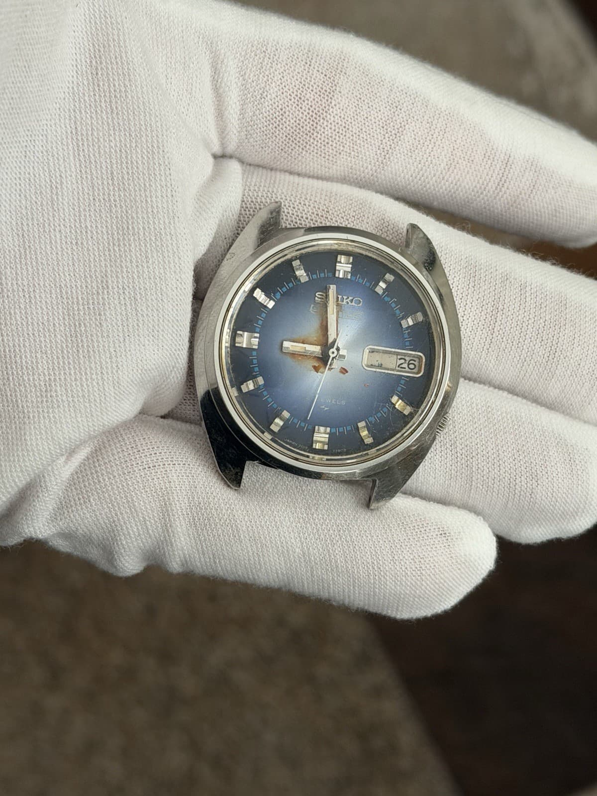 Rare Vintage Seiko 5 Actus 7019-7210 Men’s Automatic Dress Sports Watch JDM 70s