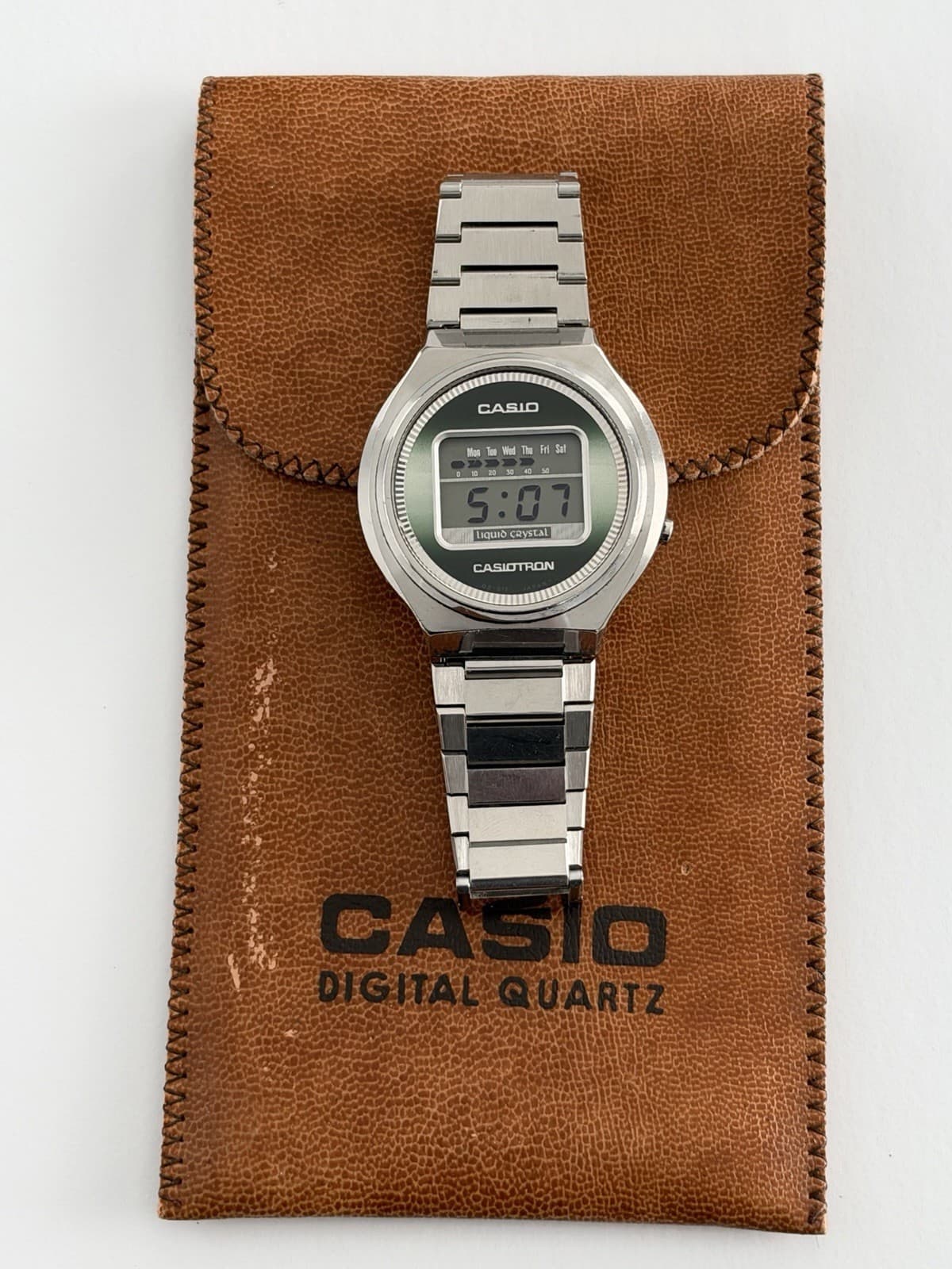 Casio Casiotron 02-501 Men’s Vintage Digital Sports Watch JDM 1970s