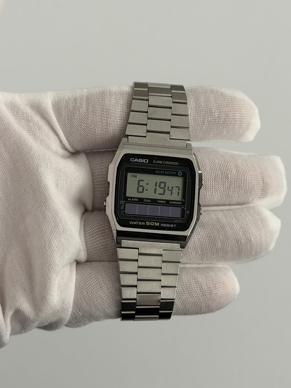Casio WS-82 Men’s Vintage Solar Digital Sports Watch JDM 1980s Module 189