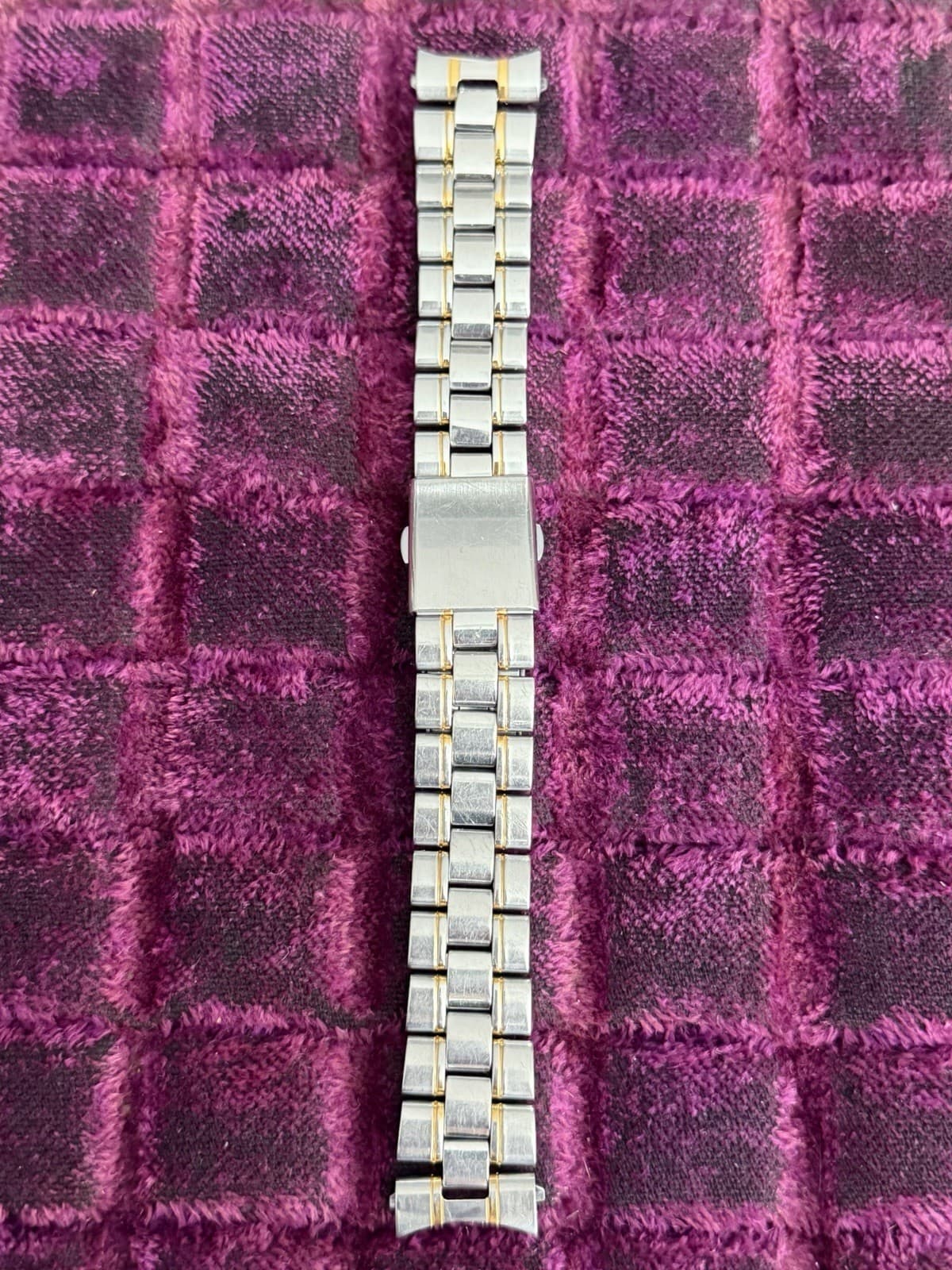 Vintage Seiko Stainless Steel Watch Band Bracelet D0F8CG-I 18mm JDM 1990s - Image 1