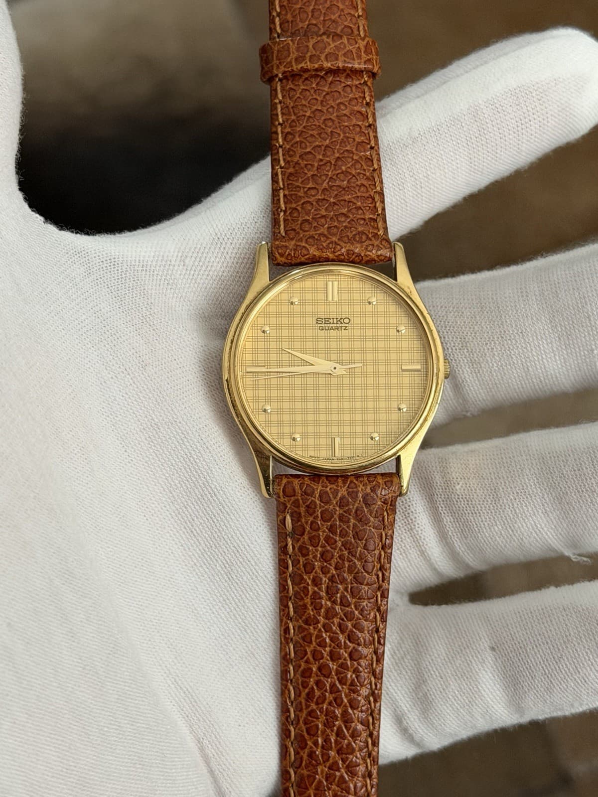 Rare Vintage Seiko Quartz 7N01-7041 Men’s Classic Dress Watch JDM 1980s - Image 1