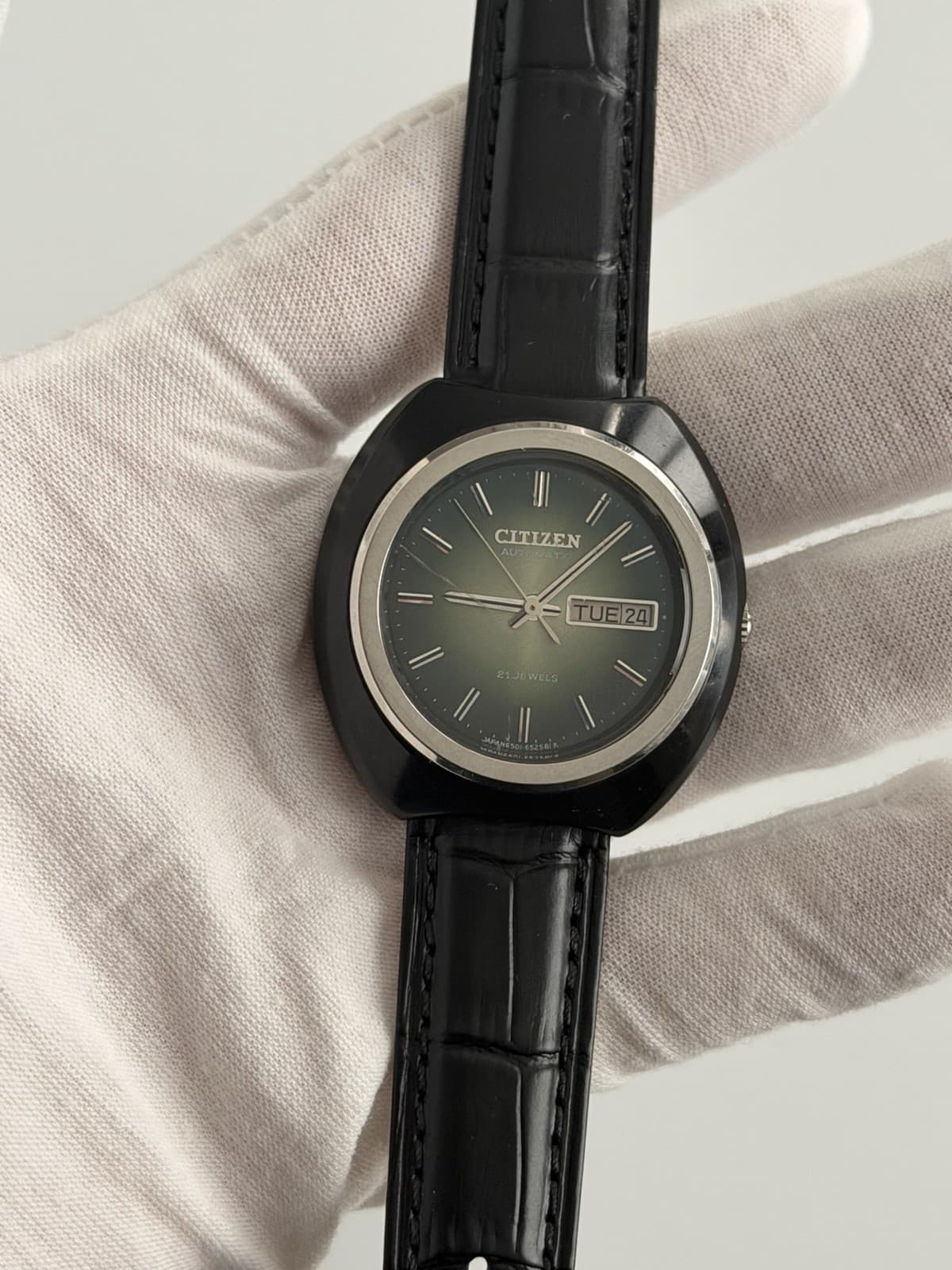 Citizen Automatic 6501 Men’s Vintage 21J Classic Dress Watch JDM 1970s
