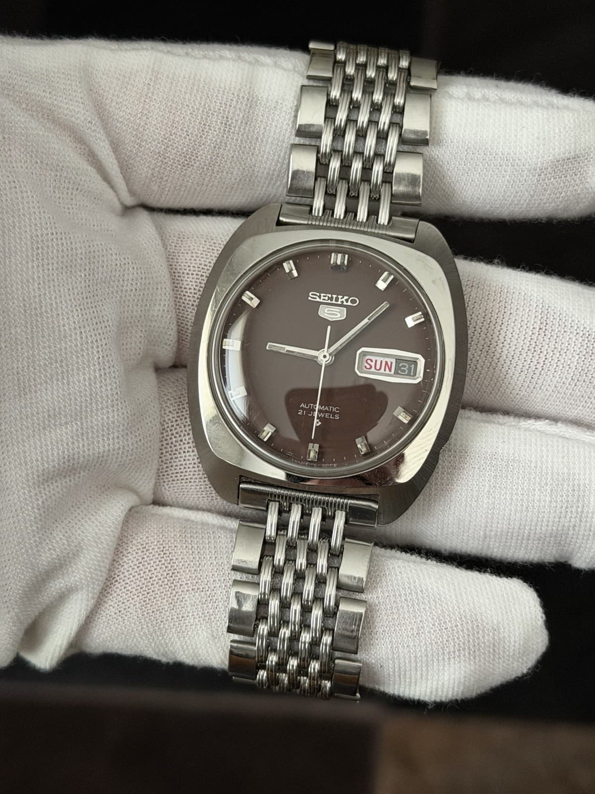 Rare Vintage Seiko 5 6119-7103 Men’s 21J Automatic Dress Sports Watch JDM 1960s