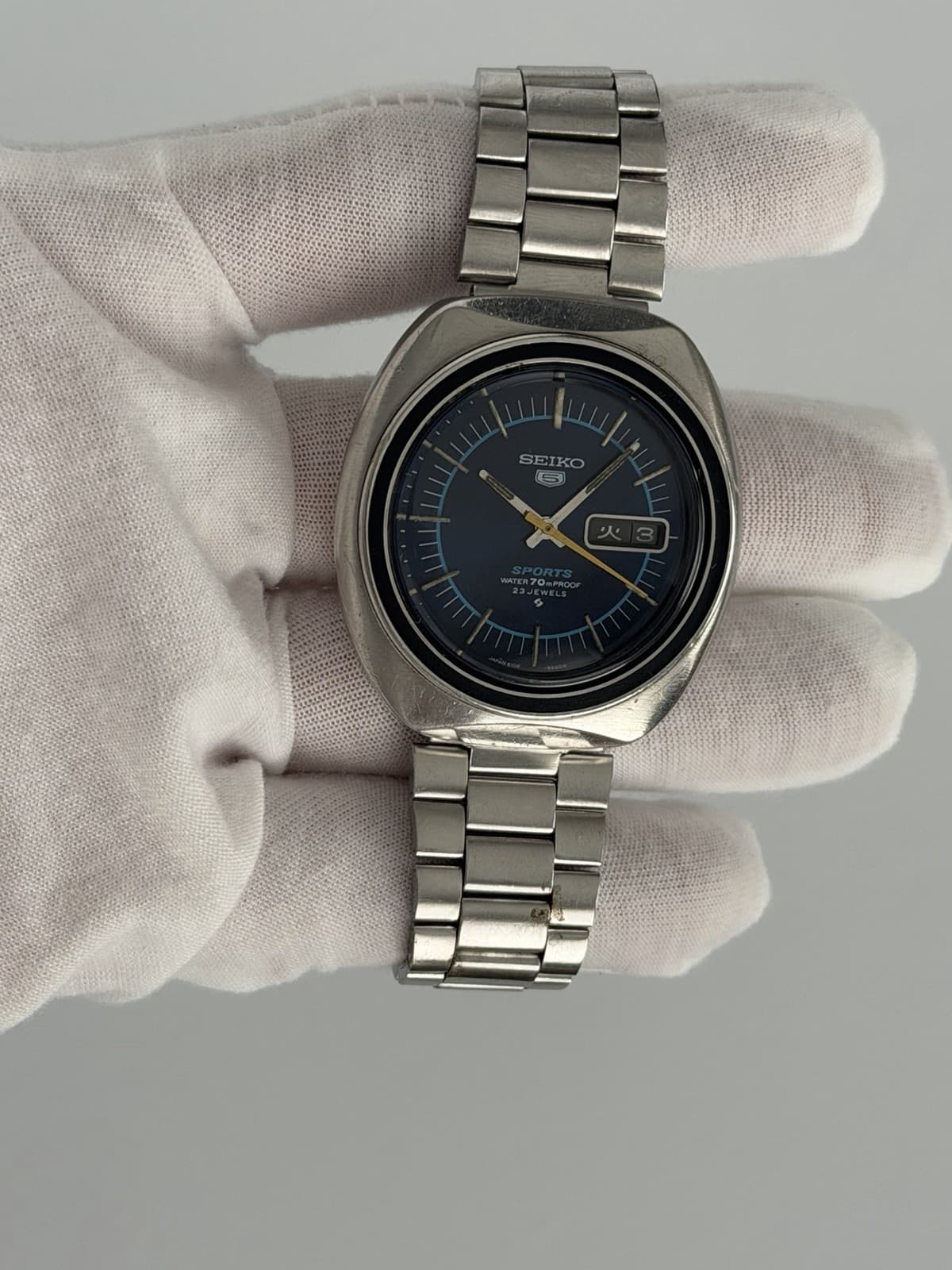 Seiko 5 Sports 6106-8560 Men’s Vintage 23J Automatic Watch JDM 1970s
