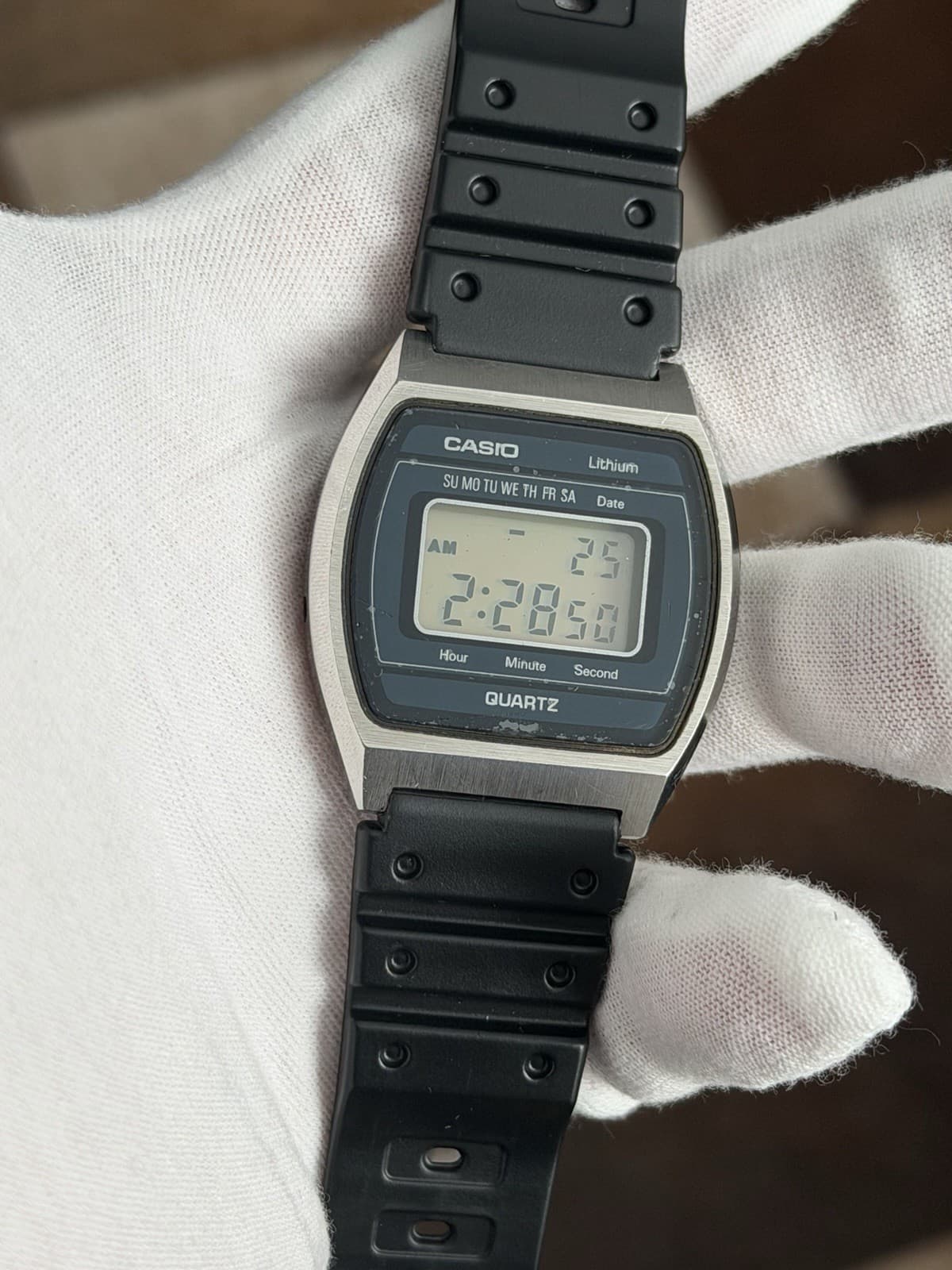 Rare Vintage Casio B812 Men’s Digital Sports Watch Module 58 JDM 1970s - Image 1