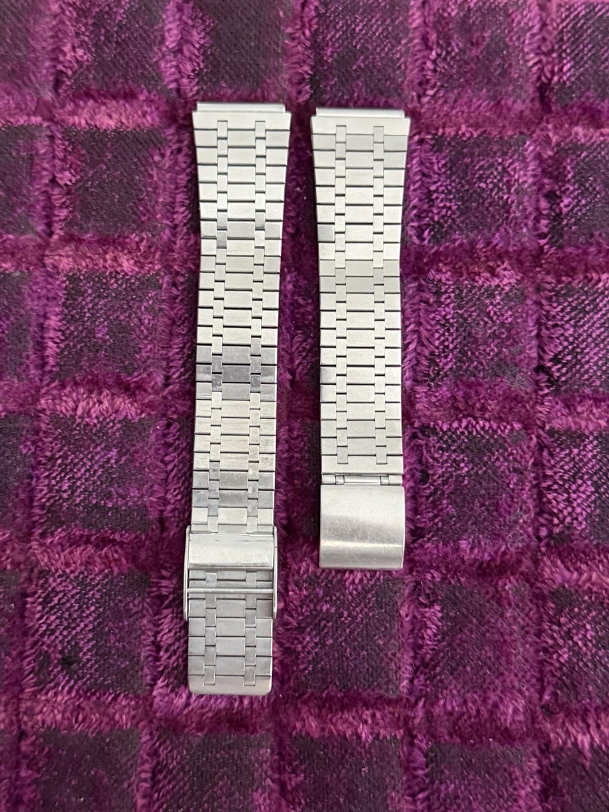 Vintage Seiko Stainless Steel Watch Band Bracelet XQB 530L 18mm JDM 1970s