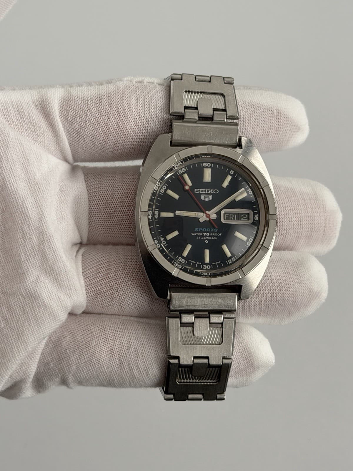 Seiko 5 Sports 6119-8140 Men’s Vintage 21J Automatic Watch JDM 1960s