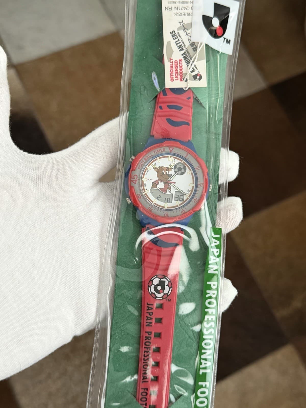NOS Vintage Citizen J.League Kashima Antlers Limited Edition Sports Watch JDM - Image 1