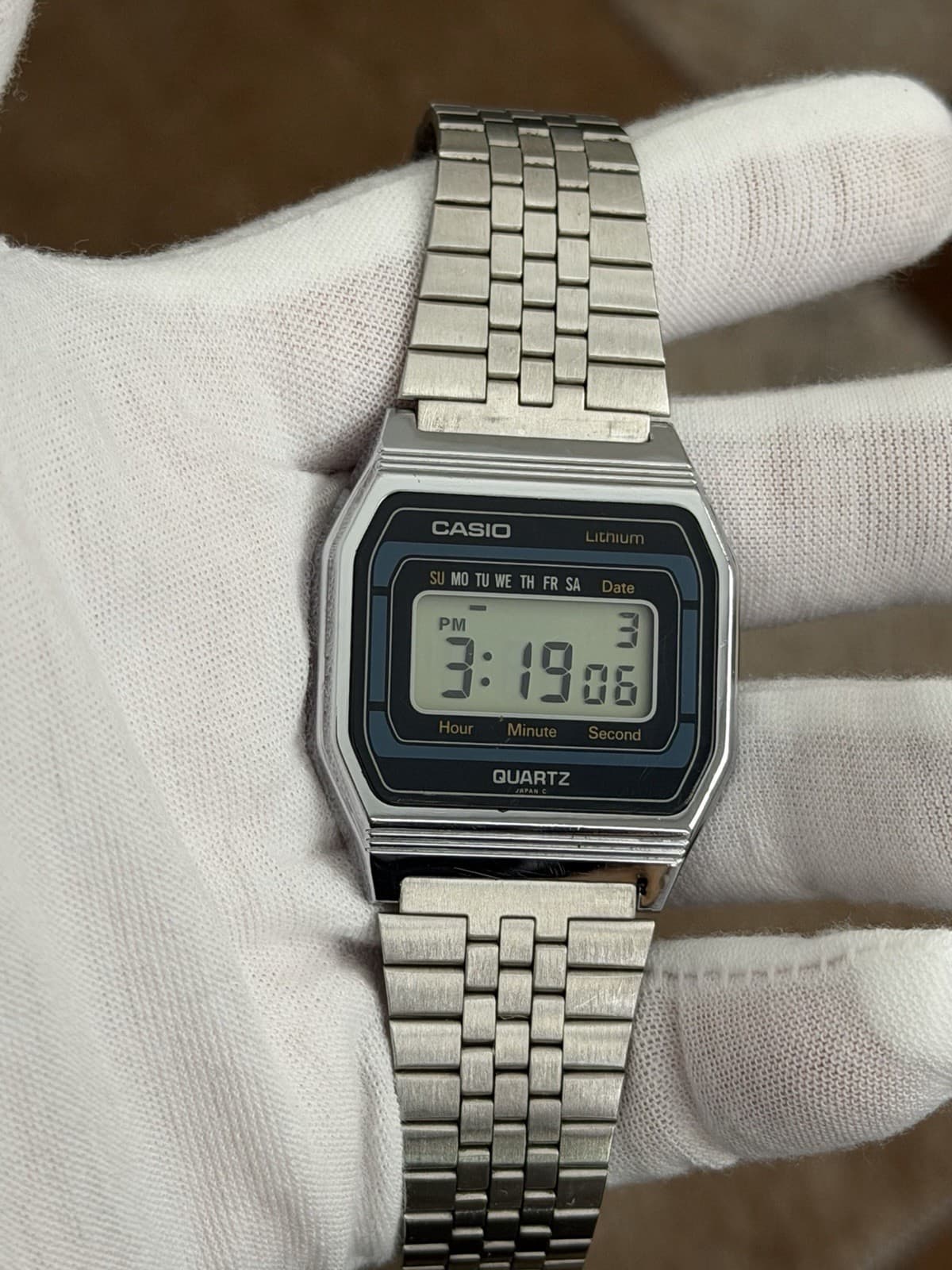 Rare Vintage Casio B817 Men’s Digital Sports Watch Module 155 JDM 1980s