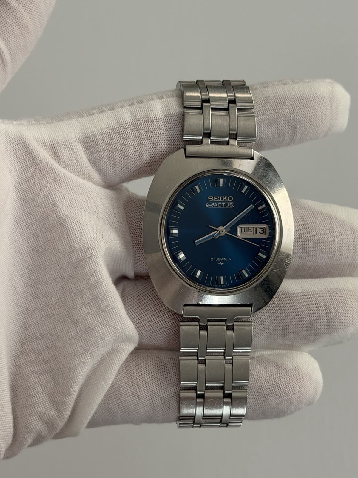 Seiko 5 Actus UFO 7019-8000 Men’s Vintage Automatic Dress Sports Watch JDM 1960s