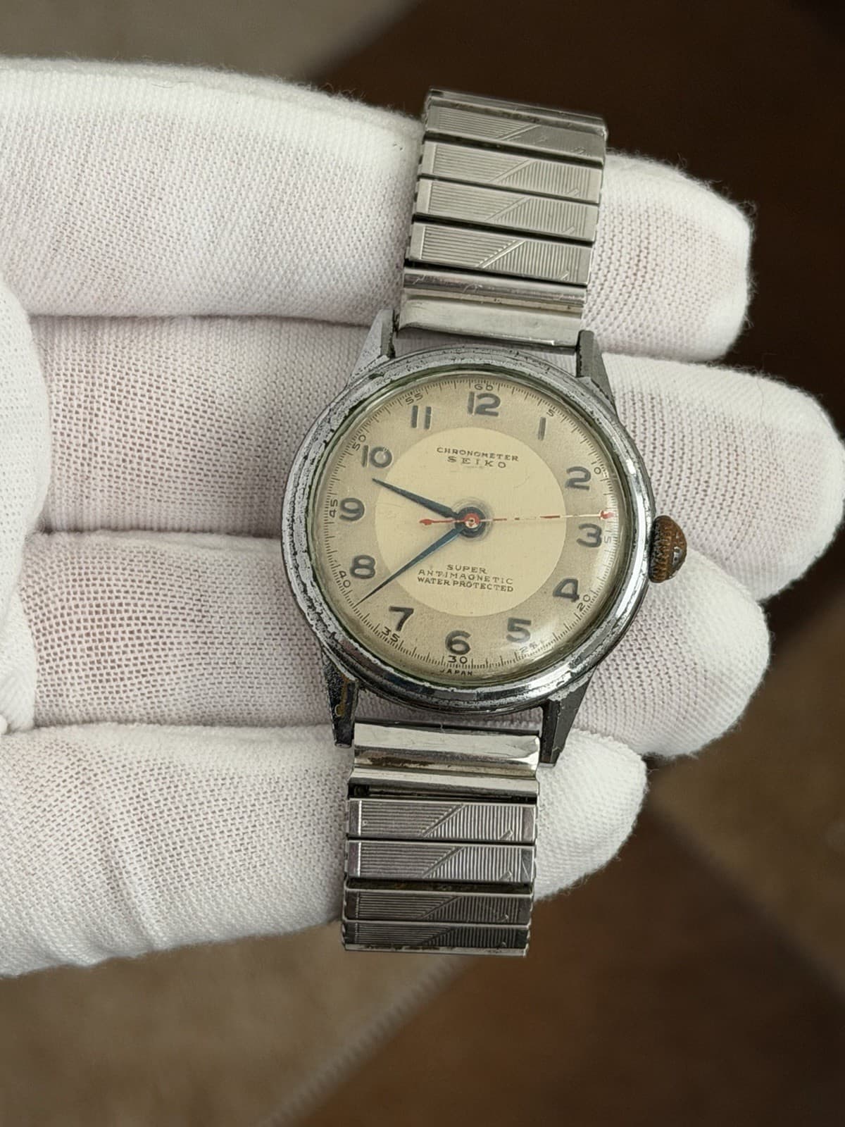 Rare Vintage Seiko Super Chronometer 1727 Men’s Classic Sports Watch JDM 1950s - Image 1