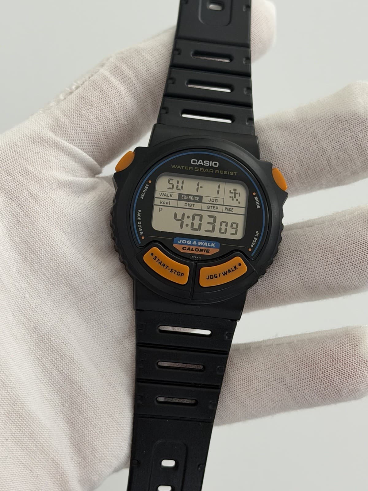 Casio Jog & Walk JC-11 Men’s Vintage Digital Sports Watch JDM 1980s Module 880