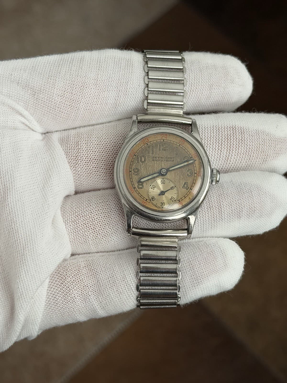 Vintage Rolex Sky-Rocket WW2 Military Watch - Image 1