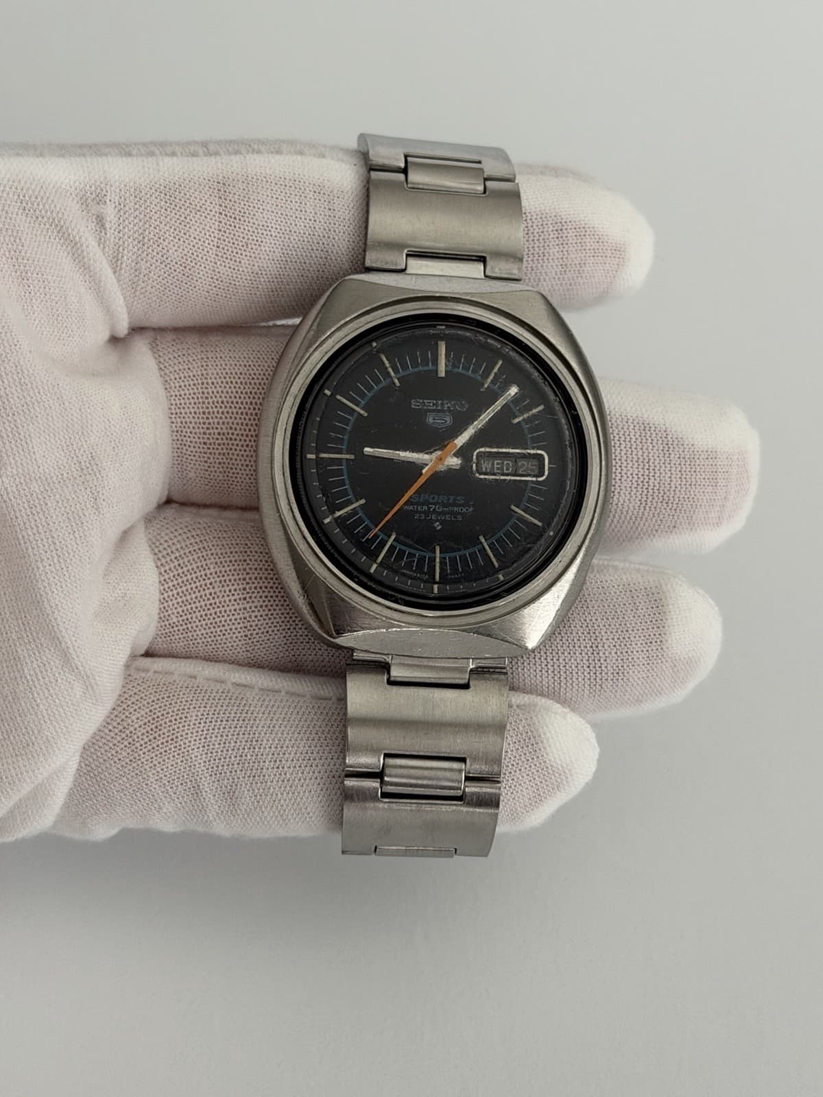 Seiko 5 Sports 6106-8560 Men’s Vintage 23J Automatic Watch JDM 1970s