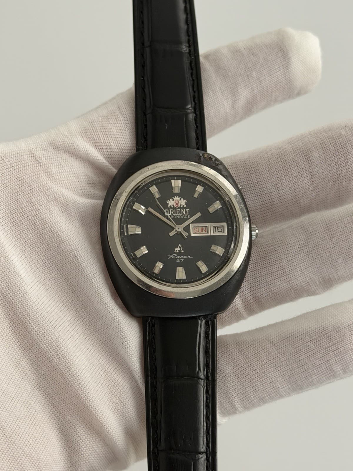 Orient Chrono Ace 429-13373 Men’s 23J Automatic Dress Sports Watch JDM 1970s
