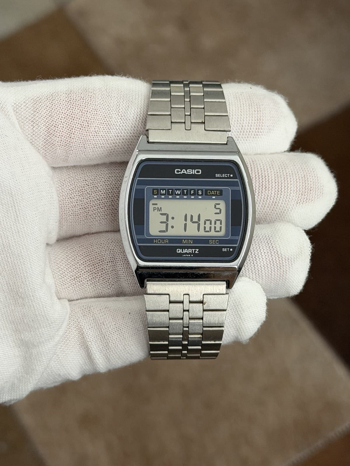 Rare Vintage Casio B820 Men’s Digital Sports Watch Module 244 JDM 1980s - Image 1