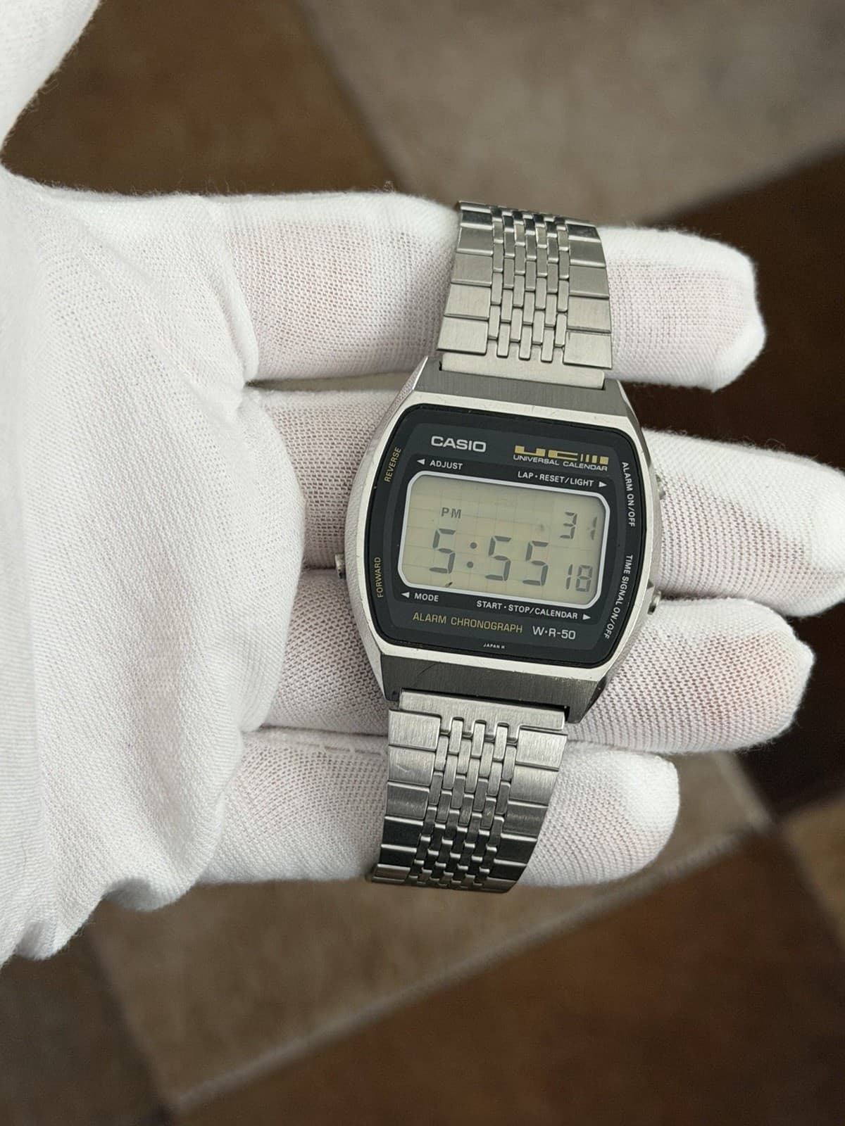 Rare Vintage Casio Universal Calendar UC-50W Men’s Digital Sports Watch JDM 70s - Image 1
